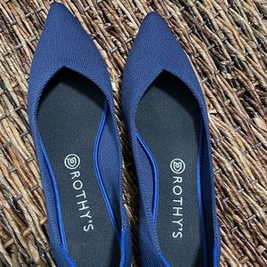 Rothy’s Cobalt points size 11
